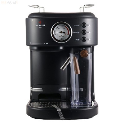 اسپرسو ساز نیمه‌صنعتی 1.6 لیتری مباشی مدل ME ECM2500، نیمه اتوماتیک دارای مخزن شیر